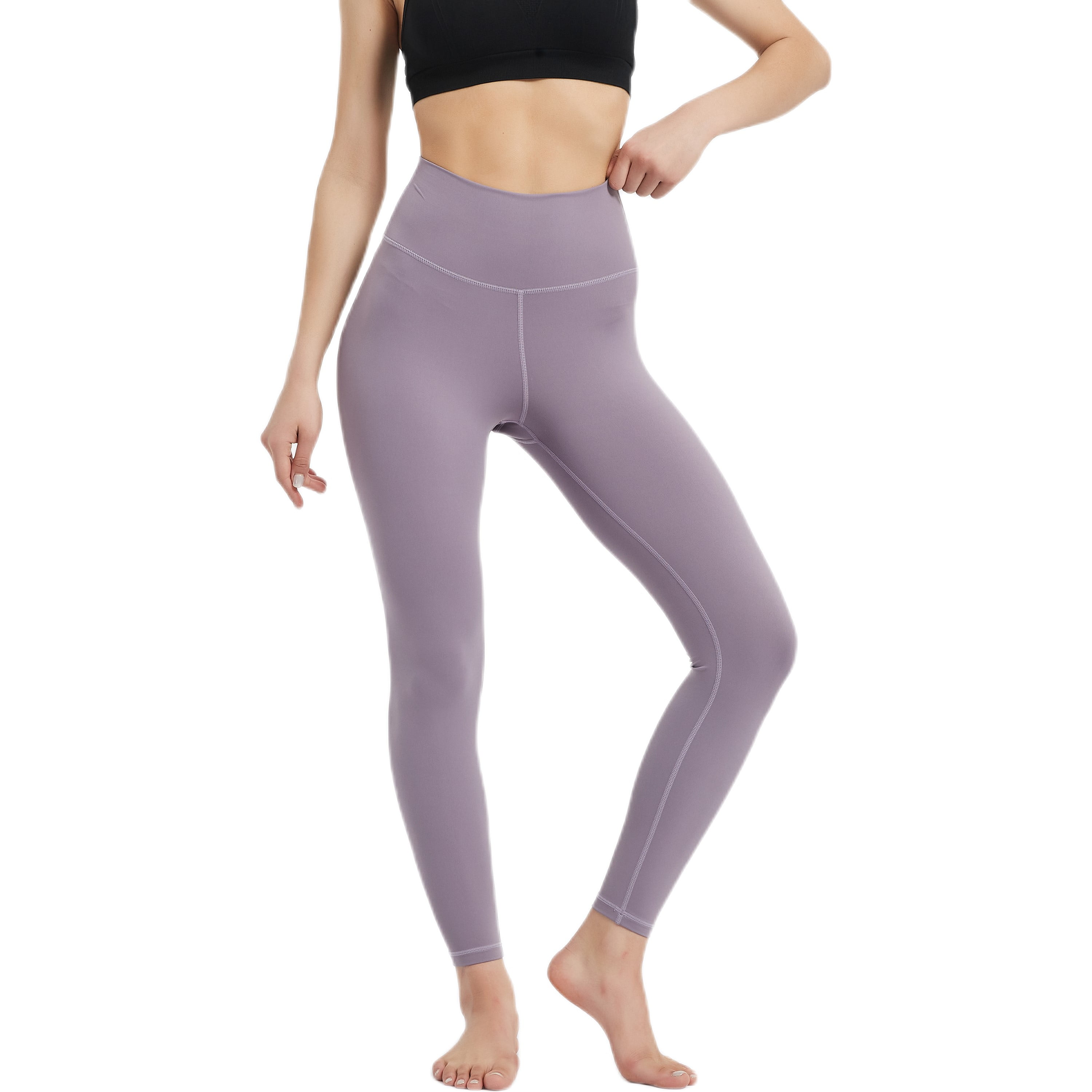 Uncia Active Women's Leggings High Waisted Yoga Pants High Stretch Soft  Brushed Fabric Seamless Tummy Control Compression Activewear Workout in  Comfort 