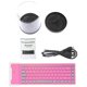 thumbnail image 5 of Mini pequeño teclado Bluetooth, silicona silenciosa portátil plegable, 5 of 5