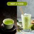 thumbnail image 4 of Maeda-en Re-Q Matcha Latte Green Tea Powder 7 Packets Japanese Origin Hot or Iced Drink Creamy Flavor Individually Wrapped, 4 of 6