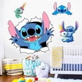 thumbnail image 3 of Vinilos decorativos QUANZHOUTIANDI Arte de pared Lilo y Stitch, 3 of 5