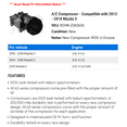 thumbnail image 2 of A/C Compressor - Compatible with 2013 - 2018 Mazda 3 2014 2015 2016 2017, 2 of 2
