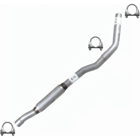 Northeastern Exhaust Resonator Pipe Fits 2014-2019 Jeep Cherokee 2.4L & 2014-2022 Jeep Cherokee 3.2L (AWD Models Only) - Direct Fit | Stainless Steel