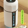 thumbnail image 6 of Colorful Bedroom Night Light Humidifier 750ml Large Capacity USB Cool Mist Aroma Diffuser | Quiet Adjustable Mist for Office Desktop Living Room Baby | White Plastic | 8.66x4.17in, 6 of 9