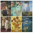 thumbnail image 6 of 20-Pack Famous Impressionist Wall Art Posters for Classroom, Home Decorations, Matte Unframed Fine Art Prints, Artists and Students, 200gsm (13 x 19 Inches), 6 of 10