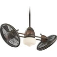 thumbnail image 2 of F602L-RRB-Minka Aire Fans-Gryo - 6 Blade Ceiling Fan with Light Kit-17 Inches Tall and 42 Inches Wide-Restoration Bronze Finish, 2 of 2