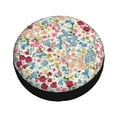 thumbnail image 3 of Gaeub Trendy Floral Design 14-17in Tire Cover, Spare Tire Cover, for Camper Caravan, Trailer, Car, Truck, SUV, Jeep - 16 inch, 3 of 9