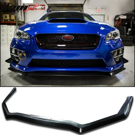 Compatible with 15-20 Subaru WRX STI 4Dr Sedan HD Style Front Bumper Lip Spoiler - PU
