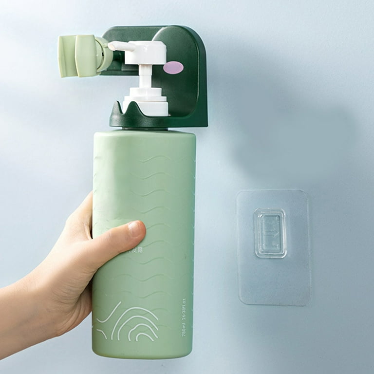 Self Adhesive Shower Head Holder Wall Punch Free Bracket Bathroom  Accessories