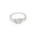 thumbnail image 3 of Contessa Engagement Ring Womens Bridal Sterling Silver Cz Ginger Lyne Collection, 3 of 6
