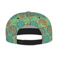 thumbnail image 2 of Hirioo Colourful Tie Dye for Baseball Cap Men Cap Flat Brim for Men Women Teens Adjustable Baseball Cap, 2 of 7