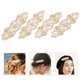 thumbnail image 4 of ColoMX 4pcs Sparkly apliques Rhinestones respaldando el hierro adhesivo en parches para el cinturón de vestir, 4 of 8