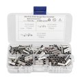 thumbnail image 1 of Cord Terminal, Non-insulated Electrical Wire Ferrule High Electric Conductivity With Tin-plated  For Electrical Splice DIY, 1 of 8
