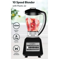 EUROSTAR Plastic Jar Blender, 6 Cup