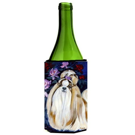 

Carolines Treasures 7180LITERK Shih Tzu Wine bottle sleeve Hugger - 24 oz.