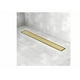thumbnail image 4 of Coladera Xtellar Lineal De Lujo 10×60cm Doble Vista Dorado Satinado, 4 of 4