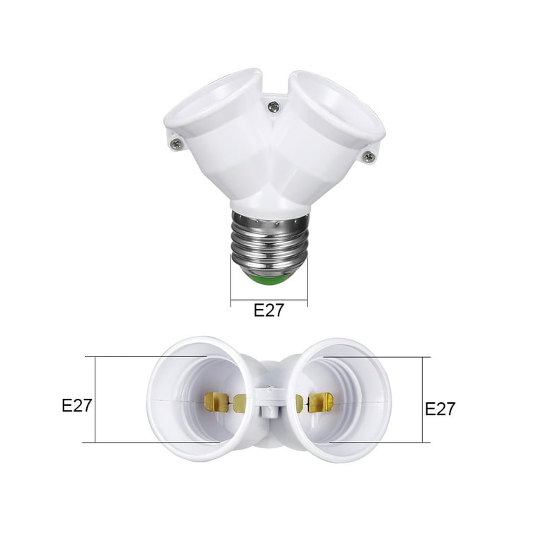 Light bulb Splitter: E27 for two bulbs from one. - Creative-Cables AU