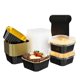 thumbnail image 1 of Aluminum Foil Baking Cups with Lid and Spoon for Cake,Disposable Baking Cups,Wedding Birthday Dessert Cups, 1 of 5