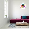thumbnail image 3 of Unatoiry Timeless For Decoration Round Music Keyboard Wall Clock Elegant Piano Key Clock Silent Unique Style Ballet 4 1Set, 3 of 6