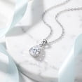 thumbnail image 4 of Flydeer Necklaces for Women Pear Cut Pendant Teardrop Chain Necklace Stainless Steel Jewelry Gift for Her, 4 of 6