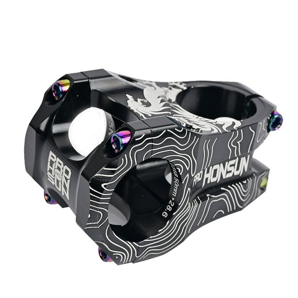 Vástago de bicicleta Toystoory accesorio de cuadro manillar bicicletas profesionales componente modificado Negro