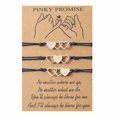 thumbnail image 4 of 4 2/3/4 Uds. Pulsera de amistad Bff a juego distancia corazón pulsera regalo, 4 of 5