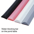 thumbnail image 3 of Ounissouiy Solución de bricolaje fácil de instalar para lavabos de baño y cocina Flexiblemente doblado y cortable para múltiples ocasiones Decoración del hogar Negro, 3 of 6