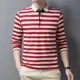 thumbnail image 2 of Sudadera ajustada con cuello para hombre, polos para hombre, jersey de negocios, ropa formal ajustada, ofertas, citas estéticas, invierno, XXL, 2 of 5