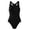 Black, variant on Tween Swim Dress Red Girls 1 Piece Swimsuits Sleeveless Quick Dry Pool Party Summer Cute Swimsuits 11-12 Years