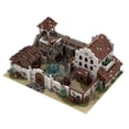 thumbnail image 5 of MOC-78800 Old Town Mexican Villa Modular Building Blocks Set Courtyard MOC Bricks Toys Collection Gift Kit 3583 Pcs, 5 of 7