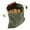 Green, variant on Foraging Bag Waxed Canvas & Leather – Collapsible Water-Resistant Pouch for Mushroom Hunting, Camping & Hiking, Bushcraft Belt Pouch with Drawstring for Outdoor Adventures