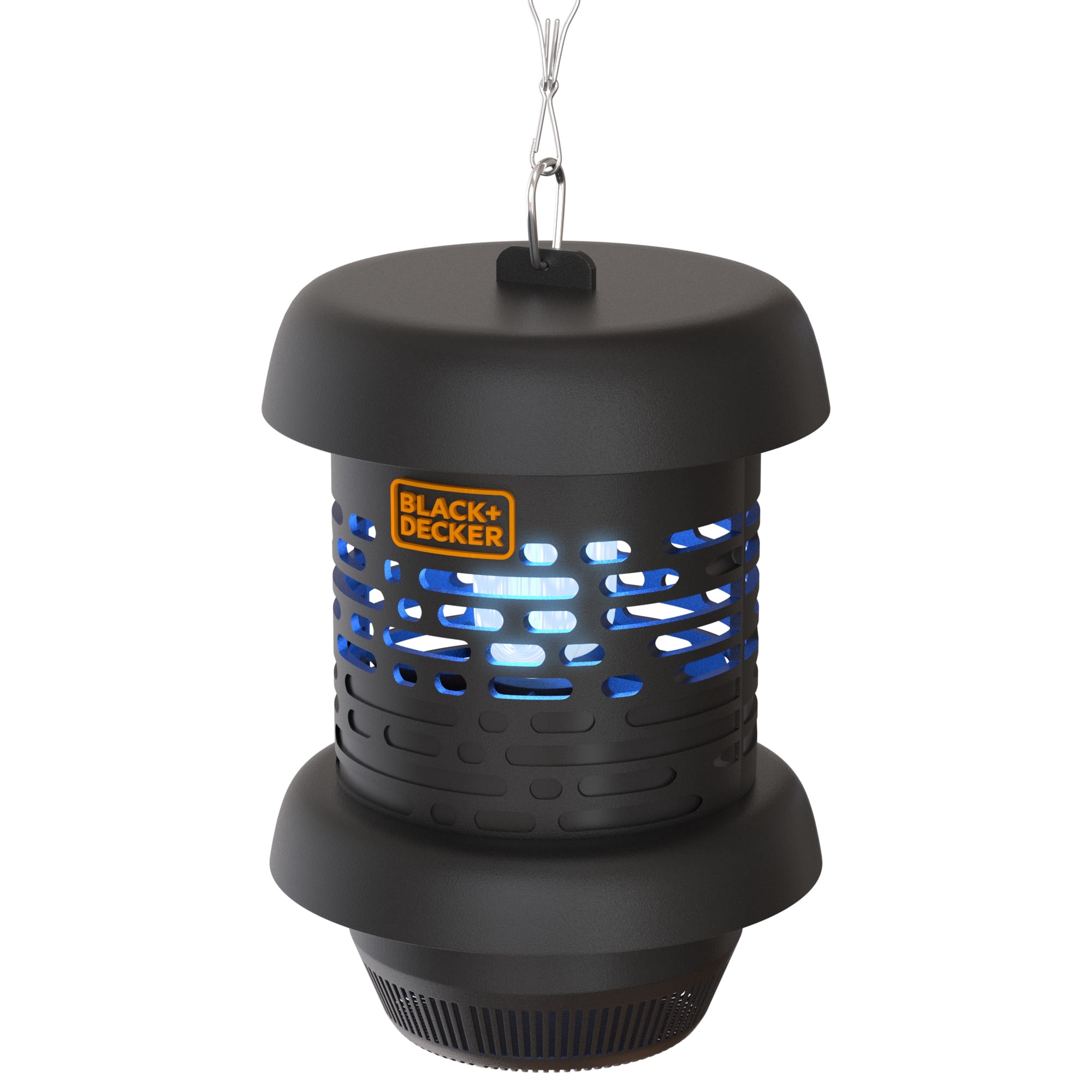 Black + Decker Mosquito and Fly, Gnat Trap with Stand - with A Bright UV Light Attractant, and Fan Outdoor and Indoor Bug Killer