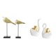 thumbnail image 1 of Elegantes Figuras De Madera De Pájaros Y Cisnes, Esculturas Modernas De Animales Para Escritorios, Dormitorios, Entradas, Mesas, Manualidades, Decoración Para Parejas, Adornos., 1 of 8