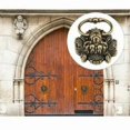 thumbnail image 5 of Antique bronze front door knocker with tiger head design.Tiger head door handle animal head decorative buckle handle, 5 of 5
