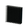 thumbnail image 4 of Módulo de radiador de refrigeración Disipador cuadrado para impresora 3D Macarena Negro Disipador de calor de PVC, 4 of 7