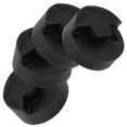 thumbnail image 1 of Minkissy 4Pcs Black Rubber Violin Practice Mute Cushion Noise Reducer for String Instruments, 1 of 8