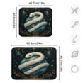 thumbnail image 3 of BZSMCE Dish Drying Mat Serpent Of The Cosmos Pattern Design Drying Mats, 3 of 8