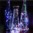 thumbnail image 3 of Solar Bottle Lights 2M 20 LED Copper Wire Fairy String Lights IP65 Decorative Lamp Flexible Bottle String Light Auto On/off for Wedding Party, 3 of 3