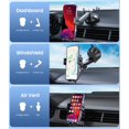 thumbnail image 2 of Cargador de coche inalámbrico MOKPR de carga rápida de 15 W para iPhone/Samsung, 2 of 7