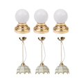 thumbnail image 1 of 6Pcs 12 Scale Dolluse Miature Furture LED Model Lamp Accessory Baoblaze none, 1 of 8