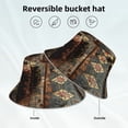 thumbnail image 2 of Kdxio Reflective Bucket Hat - Vintage Poker Chips Print Bucket Hat for Men,Women, 2 of 6