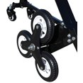 thumbnail image 4 of TECHTONGDA Hand Trucks Stair Climbing Cart Portable Cart 420 LBS Three-Wheel Chassis Heavy Duty with 6 Wheels Backup Wheels Included NEW, 4 of 8