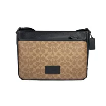 Coach Hudson 21 Trompe L'oeil Canvas Bag
