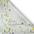 thumbnail image 4 of Ambesonne Floral Window Valance, Delicate Wild Flowers, 54" X 12", Lime Green Violet, 4 of 5