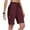 Wine, variant on ABATAB Women's Cargo Shorts Lightweight Hiking Athletic Shorts Drawstring Loose Shorts for Camping Travel Golf with Pockets