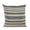 Blue, Beige, variant on Blue & Beige Lanes Stripe Luxury Throw Pillow - 20 x 20 in.