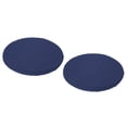 thumbnail image 1 of Uxcell 2 paquetes de fundas redondas para taburetes de bar Diámetro 11"-14" cojines de asiento antideslizantes para sillas fundas para taburetes azules, 1 of 6