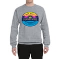 thumbnail image 2 of Wild Bobby Sun Rays Summer Vibes And Lazy Days Unisex Crewneck Sweatshirt, 2 of 6
