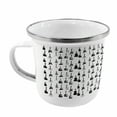 thumbnail image 2 of Music Steel Camping Mug, Monochrome Strings Various Types Acoustic and Electronic Guitar Cello Violin, Printed Thermal Cup for Camping and Outdoor Activities, by Ambesonne, 2 of 2