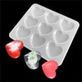 thumbnail image 5 of Handicrafts Making Loves Heart Mold Silicone Casting Handmade Crafts Decorations Molds Craft Supplies, 5 of 7