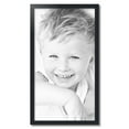thumbnail image 2 of ArtToFrames 18" x 33" Black Satin Picture Frame, 18x33 inch Black MDF Poster Frame (WOM-5180), 2 of 8